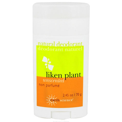 Earth Science Natural Deodorant Liken Plant - 2.5 Oz